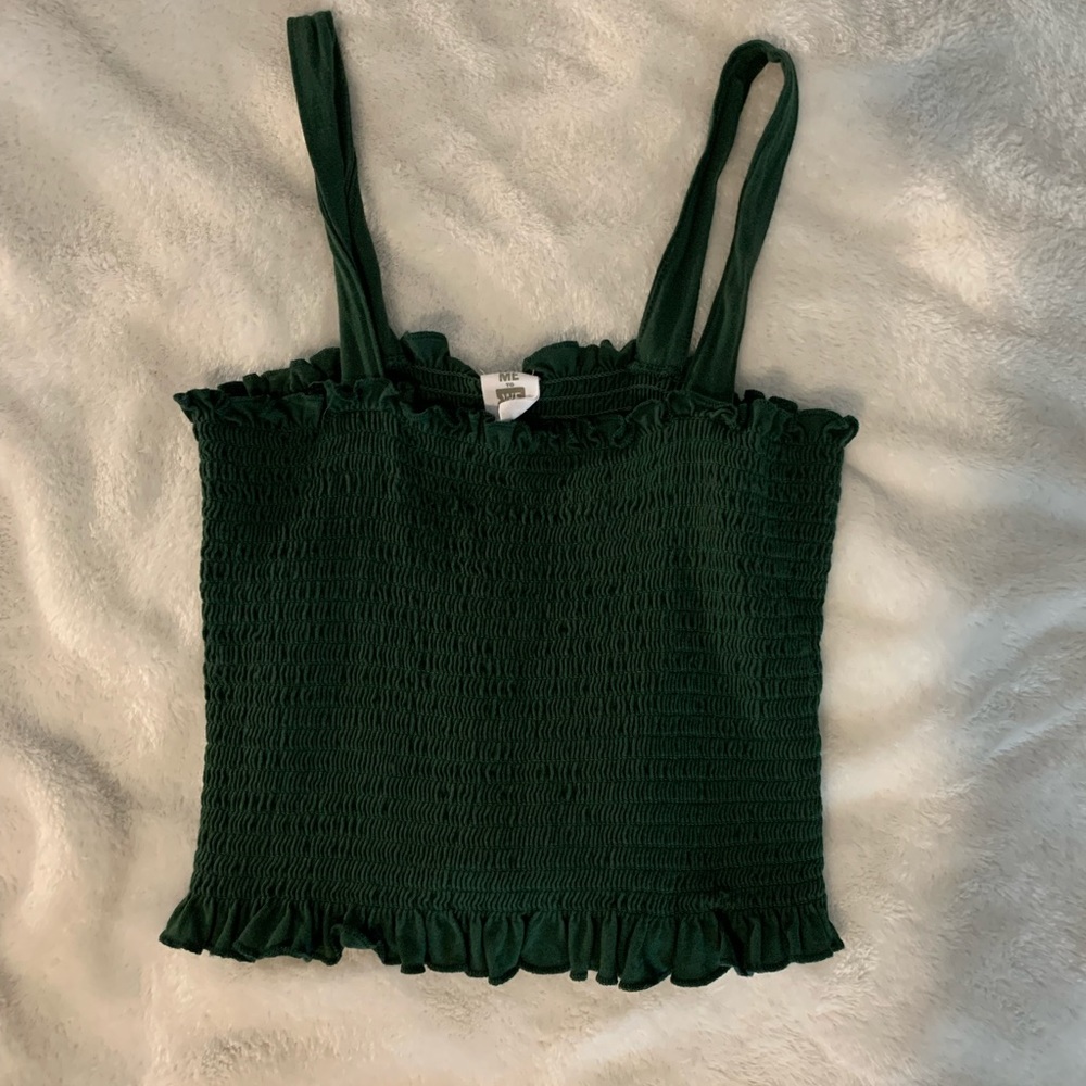 ruffle tank top💚